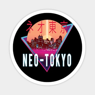 Neo-Tokyo Tourist Souvenir Shirt Magnet